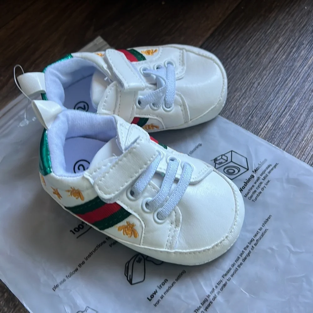 Star & Bee Baby Shoes